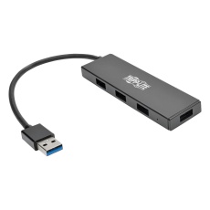 【U360-004-SLIM】4-PORT PORTABLE SLIM USB 3.0 SUPERSPEED HUB W/ BUILT IN CABLE 12AC2814