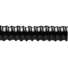 【EFC050】TUBING  CORRUGATED FLEXIBLE  BLACK  PVC  12.7MM  100FT
