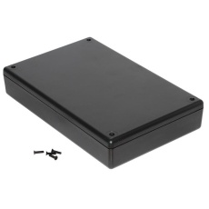 【1599KBK】CASE  ABS  BLACK  40.5X140X220MM