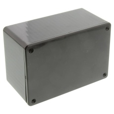 【1591TBK】BOX  ABS  BLACK  120X80X59MM