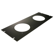 【PPFP191202BK1】FAN PANEL  7INX19IN