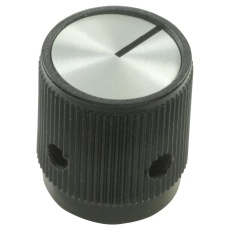 【8555】ROUND SKIRTED KNOB  0.25IN