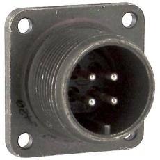 【MS3102A14S-2P】CIRCULAR CONNECTOR RECEPTACLE SIZE 14S 4 POSITION BOX