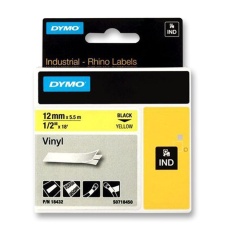 【18432】TAPE  PERM  VINYL  12MMX5.5M  YELLOW