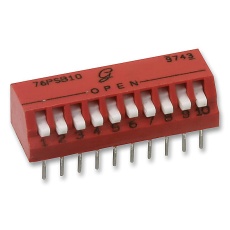 【76PSB10T】SWITCH  DIL  LEVER  10WAY