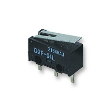 【D2F-01L】SWITCH  LEVER  SPDT  0.1A  30VDC