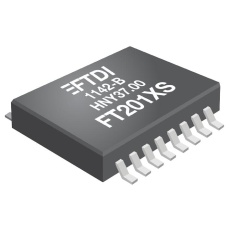【FT201XS-R】IC  I/F  USB2.0 FS TO I2C  16SSOP テーピングサービス品