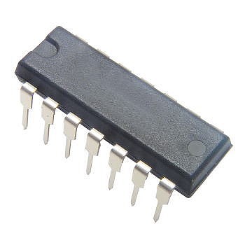 【TC74AC04P(F)】6回路 インバータ(NOT)CMOS DIP14