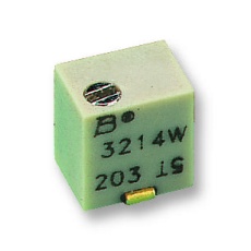 【3214W-1-503E】TRIMMER  SMD  5 TURN 50K テーピングサービス品