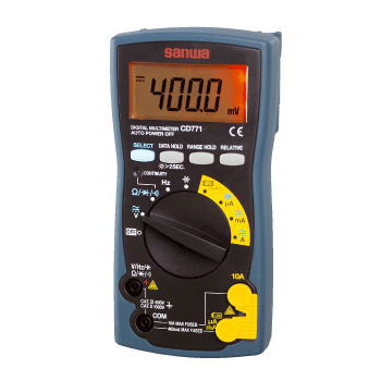 【CD-771P】デジタルマルチメーターCD771P(DC1000V/AC1000V/40MΩ)