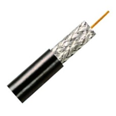 【9239 010500】COAXIAL CABLE  RG-174/U  500FT  BLACK