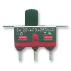 【1101M1S3ZQE2】SLIDE SWITCH  SPDT  ON-ON
