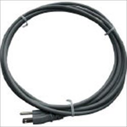 【KP300VCTF0.75X3C3MGY】プラグ付電源用コード 3m 灰