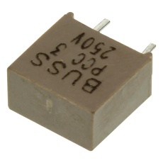 【BK/PCC-3-R】FUSE  PCB  3A  350V  FAST ACTING