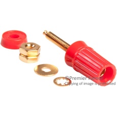 【1517-102】BINDING POST  15A  #6-32  STUD  RED