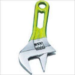 【MWM24SY】ワイドモンキレンチショートタイプ(クリアイエロー)口開:0〜24