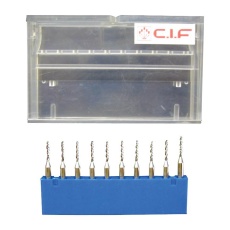 【DU66.10】DRILL CARBIDE 0.6MM 10PCS