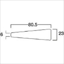 【SAB20C】サンダーSA-20型替刃中目