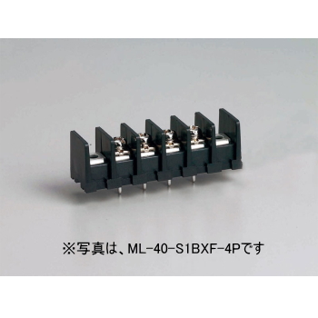 【ML-40-S1BXF-16P】基板用ねじ式端子台 M3フリーねじ 7.62mmピッチ 10A 250V 16極 ねじ止め
