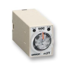 【H3Y-2-AC200-230-60S】ソリッドステートタイマ H3Y アナログ シングル動作 200 → 230 V ac プラグイン