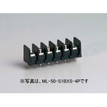 【ML-50-S1BXS-2P】基板用ねじ式端子台 M4セムスねじ 10.16mmピッチ 15A 250V 2極 ねじ止め