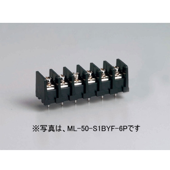 【ML-50-S1BYF-3P】基板用ねじ式端子台 M4フリーねじ 10.16mmピッチ 15A 250V 3極