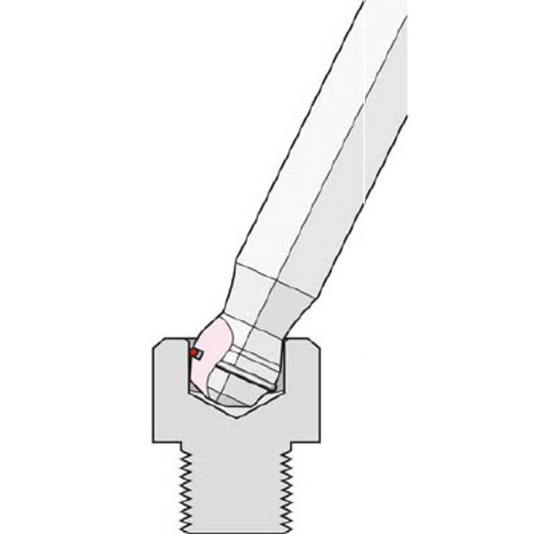 【T2】六角棒スパナ テーパーヘッド 標準寸法 単品