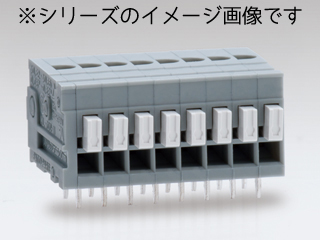 【ML-700-NH-11P】プリント基板用スクリューレス端子台 2.54mmピッチ 3A 50V 11極 ライトアングル