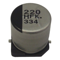 【EEEFK1H221P】チップ形アルミ電解コンデンサー 50V 220μF ±20％