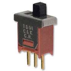 【TS01CBE】SWITCH. SPST  0.4VA  20VAC/DC  THT