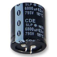 【SLP472M050C5P3】CAP  4700μF  50V  ALU ELEC  SNAP IN