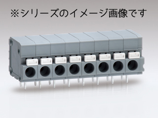 【ML-800-S1H-5P】プリント基板用スクリューレス端子台 5mmピッチ 10A 250V 5極 ライトアングル