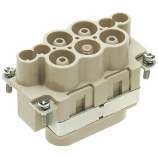 【09380082601】RECTANGULAR INSERT  RECEPTACLE  10B  4 POSITION  CLAMP
