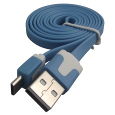 【VA-FC-1M-BLW】CABLE  USB A TO MICRO B  1M  BLUE/WHITE