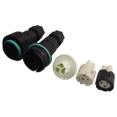 【THB.405.3KIT】CONNECTOR KIT  PLUG & RCPT  3 WAY  CABLE