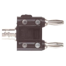 【1468】ADAPTOR  BNC JACK-DOUBLE BANANA PLUG