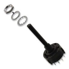 【A20615RNCQ】SW ROTARY 2P 6POS PC MNT 125V