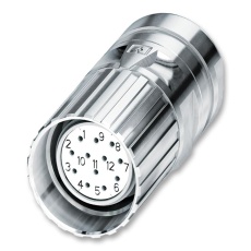 【1619756】CIRCULAR CONNECTOR  PLUG  17POS  CABLE
