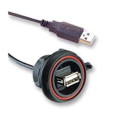 【PX0844/A/0M50/A】COMPUTER CABLE  USB 2.0  0.5M  BLACK