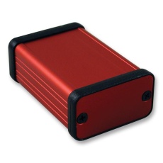 【1455D601RD】PCB BOX ENCLOSURE  ALUM  RED