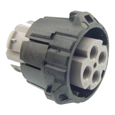 【121583-0000】CIRCULAR CONNECTOR  PLUG  4POS  CABLE