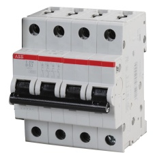 【S204-B63】CIRCUIT BREAKER  THERMAL MAG  4 POLE