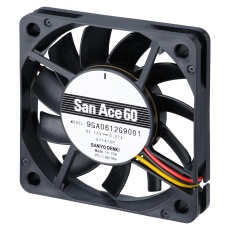 【9GA0612H9001】AXIAL FAN  60MM  12VDC  17.6CFM  37DBA