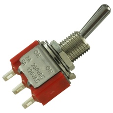 【100SP1T1B1M1QEH】TOGGLE SWITCH  SPDT  5A  120VAC  28VDC