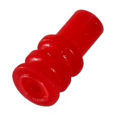 【964971-1】WIRE SEAL  1.2-1.6MM  RED  SILICONE