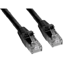 【MP-64RJ45UNNK-009】PATCH CABLE  RJ45 PLUG  9   BLACK