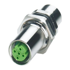 【1424326】SENSOR CONNECTOR M12 RCPT 4POS