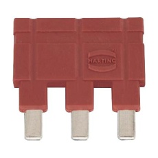 【09330009831】JUMPER 3POS 16A 6.7MM RED