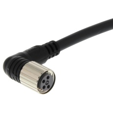 【XS3F-M422-405-A】SENSOR CORD  4P  M8 RCPT-FREE END  5M