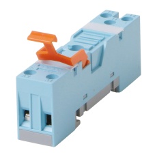 【S-10】RELAY SOCKET  DIN RAIL  1-POLE